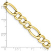 20" 10k Yellow Gold 7.3mm Hollow Figaro Chain