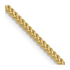 16" 10k Yellow Gold 1.3mm Franco Chain