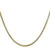 18" 10k Yellow Gold 1.5mm Franco Chain