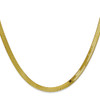 16" 10k Yellow Gold 4mm Silky Herringbone Chain