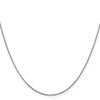 20" 14K White Gold 20 inch .85mm Diamond-cut Spiga with Lobster Clasp Chain