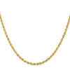 30" 10k Yellow Gold 2.75mm Diamond-cut Quadruple Rope Chain