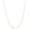 20" 10k Yellow Gold 1mm Carded Singapore Chain