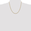 20" 10k Yellow Gold 2mm Singapore Chain