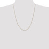 24" 14K Yellow Gold 24 inch .85mm Diamond-cut Spiga with Lobster Clasp Chain