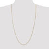 30" 10k Yellow Gold 1.05mm Spiga Chain