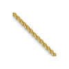 16" 10k Yellow Gold 1.05mm Spiga Chain