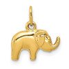 10K Yellow Gold Elephant Charm