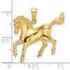 10K Yellow Gold 2-D Horse Charm 10K6544