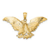 10K Yellow Gold Eagle w/ Wings Spread Charm