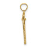 10K Yellow Gold 3-D Moveable Locking Wrench Charm