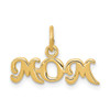 10K Yellow Gold Mom Charm