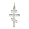 Sterling Silver Eastern Orthodox Cross Charm QC3375