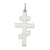 Sterling Silver Eastern Orthodox Cross Charm QC3375