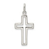 Sterling Silver Cut-out Cross Charm QC9028