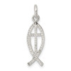 Sterling Silver Ichthus (Fish) Charm