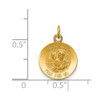 14K Yellow Gold Saint Mark Medal Charm