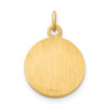 14K Yellow Gold Saint Mark Medal Charm