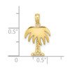 10K Yellow Gold Charleston Palm Tree Charm 10K8005