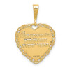 10K Yellow Gold 50th Anniversary Charm 10C1673