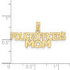 10K Yellow Gold POLICE OFFICERS MOM Charm