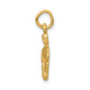 10K Yellow Gold Aquarius Zodiac Charm 10ZC486