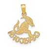 10K Yellow Gold CAPRICORN Zodiac Charm 10K8943