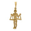 10K Yellow Gold Libra Zodiac Charm 10ZC470