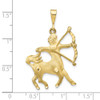 10K Yellow Gold Sagittarius Zodiac Charm 10ZC472