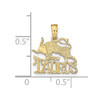10K Yellow Gold TAURUS Zodiac Charm 10K8947