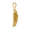 10K Yellow Gold Taurus Zodiac Charm 10ZC465