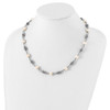 20" Shey Couture Sterling Silver 20 Inch Antiqued 8-8.5mm Freshwater Cultured Pearl Necklace