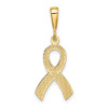 10K Yellow Gold Awareness Pendant