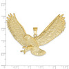 10K Yellow Gold Eagle Pendant 10K4852