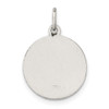 Sterling Silver Holy Communion Medal Pendant