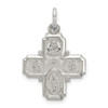 Sterling Silver 4-way Medal Pendant