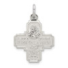 Sterling Silver 4-way Medal Pendant