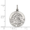 Sterling Silver Jesus Have Mercy Medal Pendant