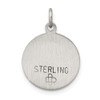 Sterling Silver Antiqued Our Lady of Sorrows Medal Pendant