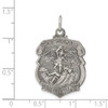 Sterling Silver St. Michael Badge Medal Pendant QC3614