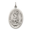 Sterling Silver Reversible St. Michael Medal Pendant