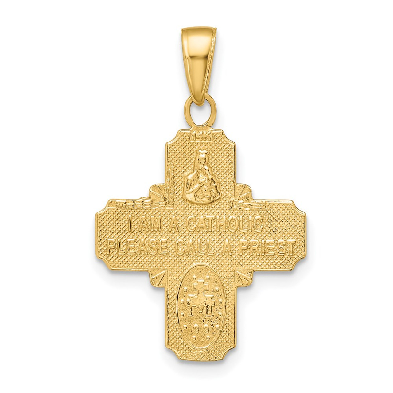 14kdz gold cross