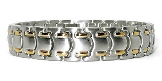 Strength - Stainless Steel Magnetic Bracelet - Wellness Marketer