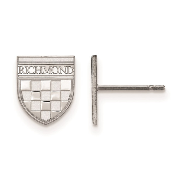 14k White Gold LogoArt University of Richmond XS Post Earrings