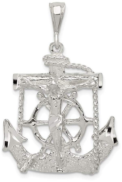 925 Sterling Silver Mariner Cross Pendant QC503