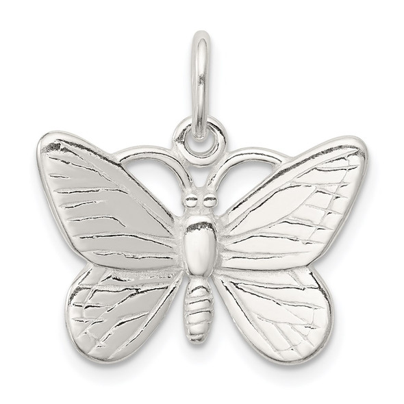 Sterling Silver Butterfly Charm QC2565