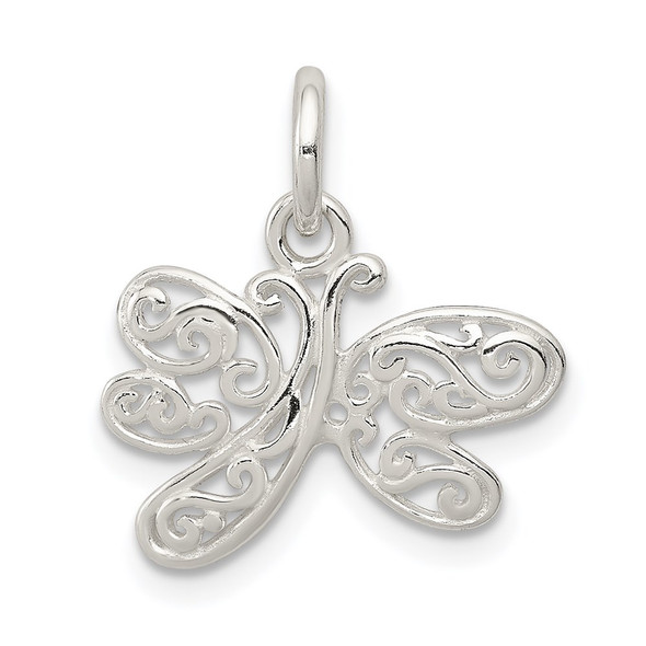 Sterling Silver Dragonfly Charm QP1164