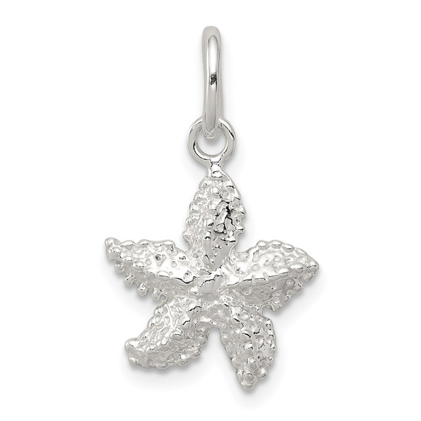 Sterling Silver Starfish Charm QC1652