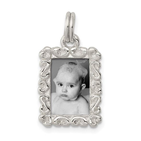 Sterling Silver Photo Charm