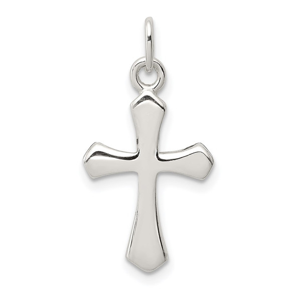 Sterling Silver Passion Cross Charm QC6666